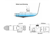 SEAFLO 1100GPH Bilge Pump Automatic Boat Marine Water Pump Low Profile 12V by salelink.co.nz
