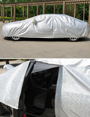 3XL Aluminum Waterproof Outdoor Car Cover Double Thick Rain UV Resistant by salelink.co.nz
