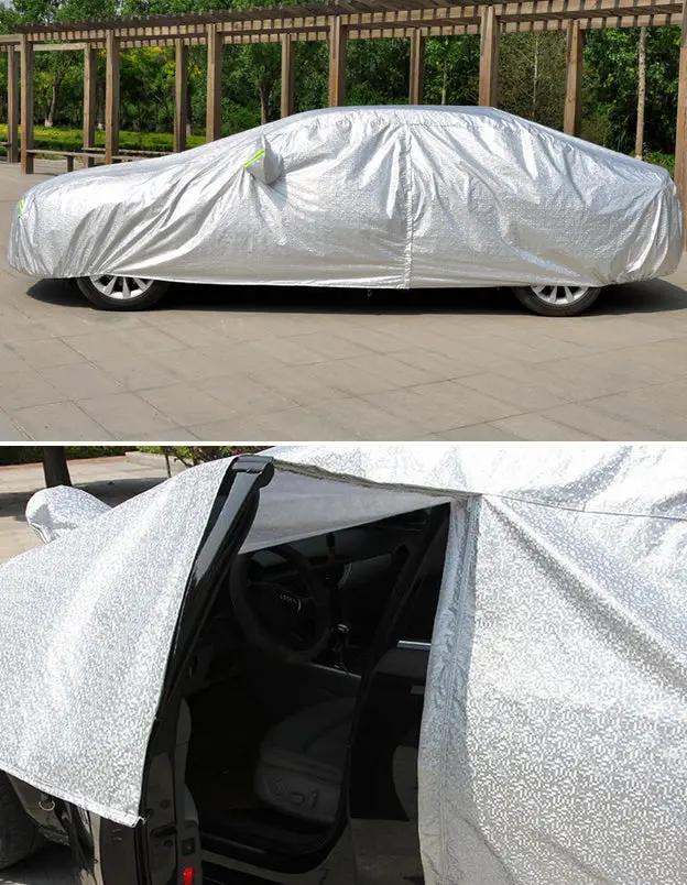 3XXL Aluminum Waterproof Outdoor Car Cover Double Thick Rain UV Resistant by salelink.co.nz