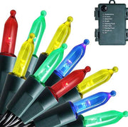 5M 50LED Multi Colour Outdoor Garden String Light by salelink.co.nz