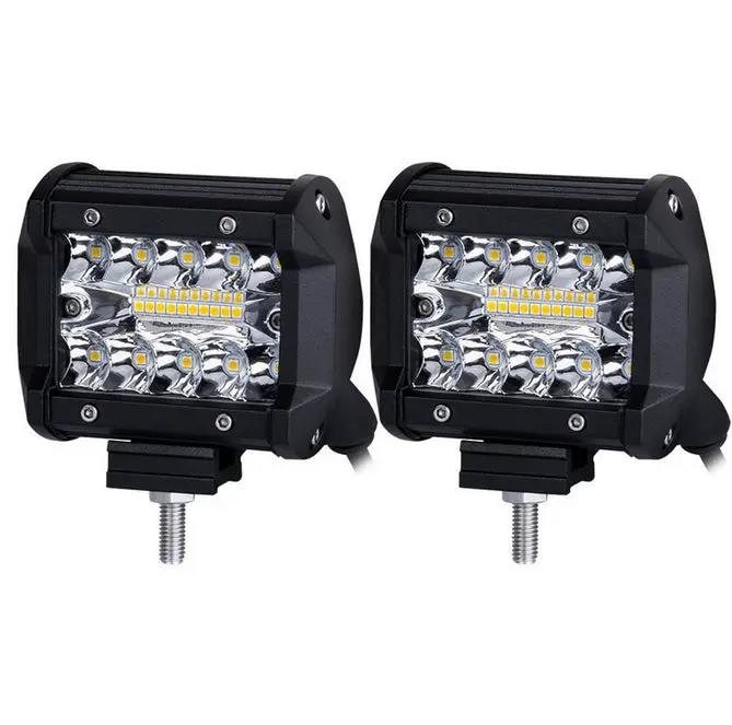2x 4inch CREE LED Work Light Bar Spot Flood OffRoad Driving Reverse 4x4 Ford by salelink.co.nz