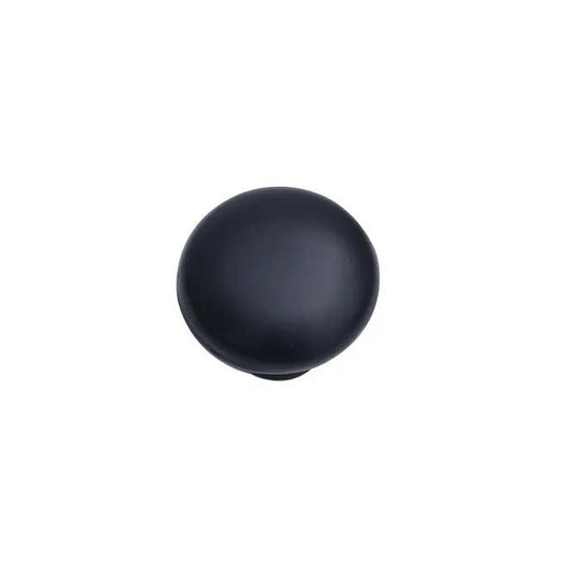 Black Round Knob Handle by salelink.co.nz