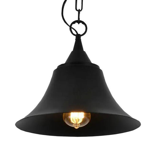 Industrial Pendant Light Hanging Ceiling Lamp Metal Black by salelink.co.nz