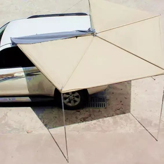 2.5M 270 Degree Wing Batwing Awning Car 4WD SUV Offroad Camping Outdoor 4x4 Shade by salelink.co.nz