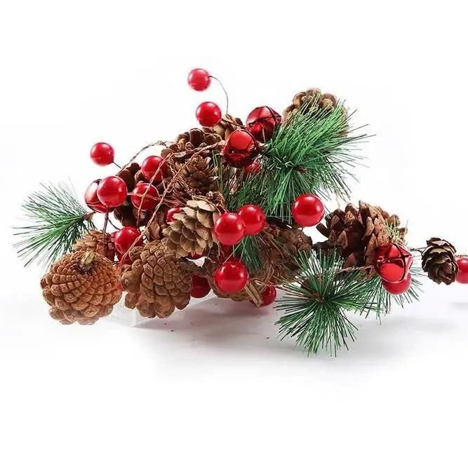 20LED Pine Cone Christmas Lights String Fairy Xmas Wire Battery Powered Home Decor by salelink.co.nz