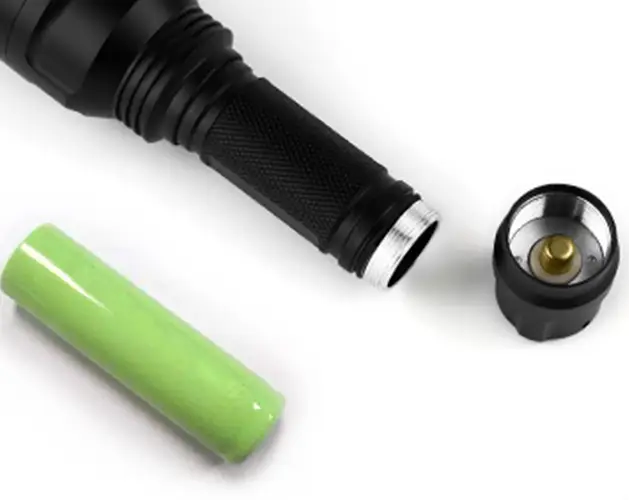Tactical White Flashlight Hunting Torch Light Camping Lamp Scope Mount by salelink.co.nz