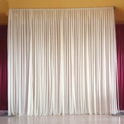 3M x 3M White Curtain Backdrop + Stand by salelink.co.nz