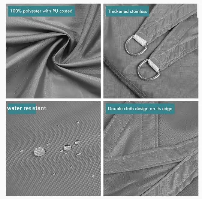 Shade Sail Rectangle 3x5m by salelink.co.nz