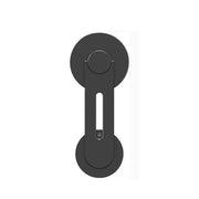 Magnetic Laptop Phone Holder - black by salelink.co.nz