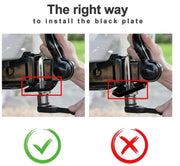 Anti Rattle Stabilizer Tightener Trailer Tow Bar Hitch Clamp Tongue Bracket Lock by salelink.co.nz