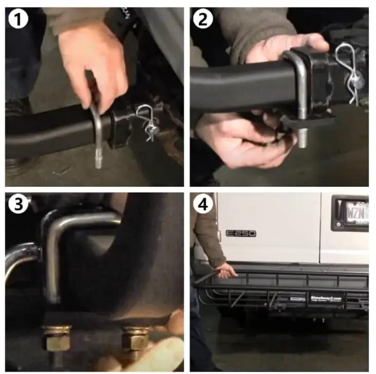 Anti Rattle Stabilizer Tightener Trailer Tow Bar Hitch Clamp Tongue Bracket Lock by salelink.co.nz