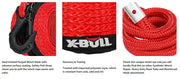 X-BULL Synthetic Winch Rope Cable Line 25M 32000LBS by salelink.co.nz