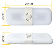 12V-24V 120LED Interior Ceiling Light Dimmable Caravan RV Camper by salelink.co.nz