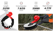 X-BULL Soft Shackle Synthetic Rope Recovery Snatch Ring Block Pulley 35000LBS by salelink.co.nz