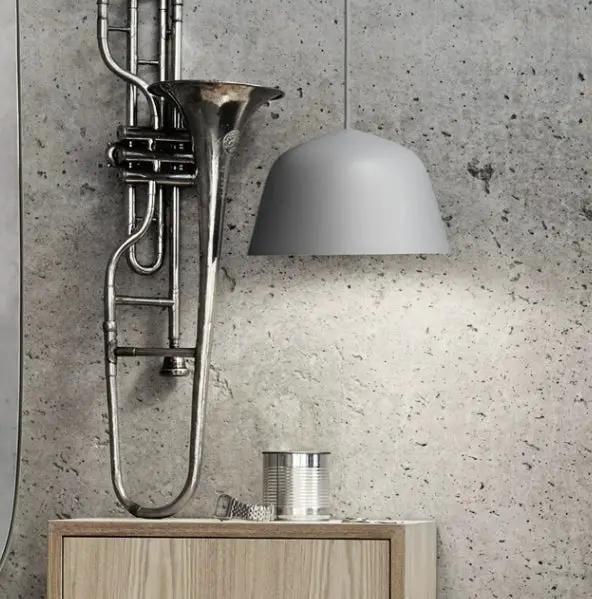 Grey Pendant Light Lampshade by salelink.co.nz