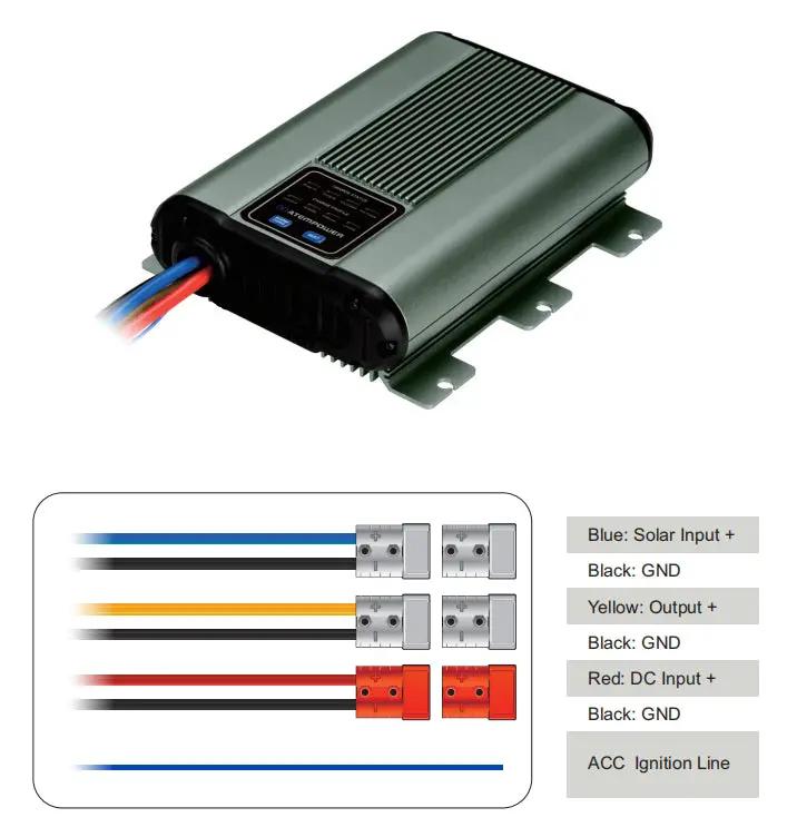 ATEM POWER 12V 25A DC To DC Battery Charger by salelink.co.nz