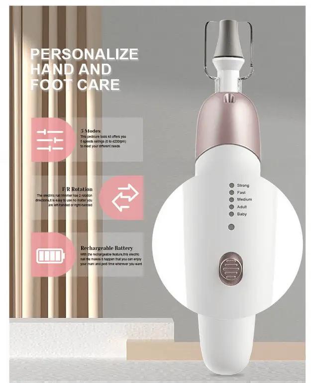 Electric Nail File Kit by salelink.co.nz