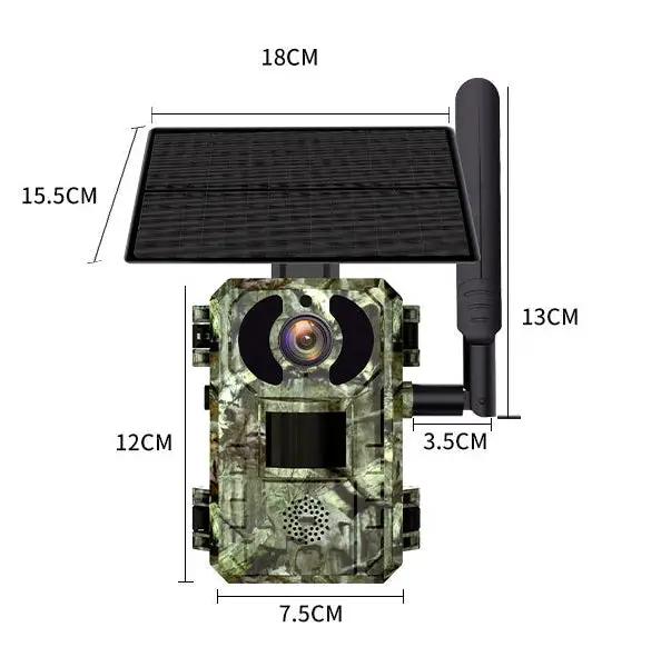 Solar 4G Trail Camera Hunting Camera by salelink.co.nz