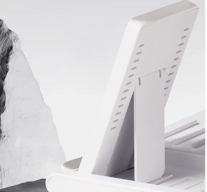 Desk Lamp with Wireless Charging and Pen Holder White by salelink.co.nz