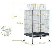 95cm Standing Bird Parrot Cage by salelink.co.nz
