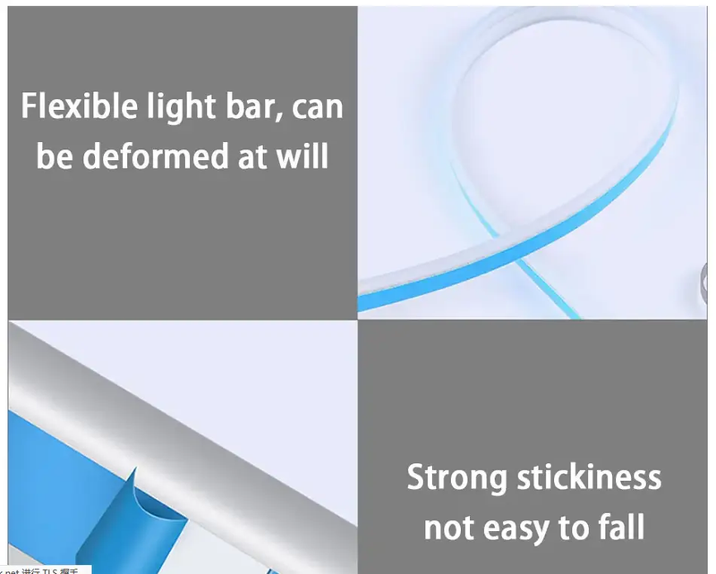 30CM Flexible Motorcycle Turn Signal Light by salelink.co.nz