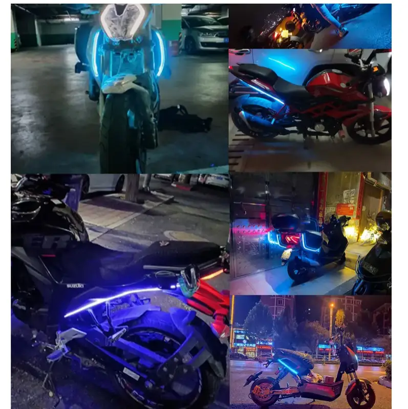30CM Flexible Motorcycle Turn Signal Light by salelink.co.nz
