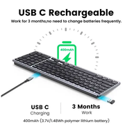 UGREEN Wireless Bluetooth Keyboard by salelink.co.nz