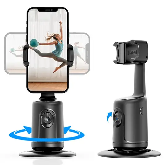 Auto Tracking Phone Holder White by salelink.co.nz