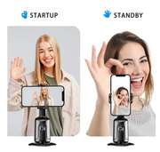 Auto Tracking Phone Holder White by salelink.co.nz