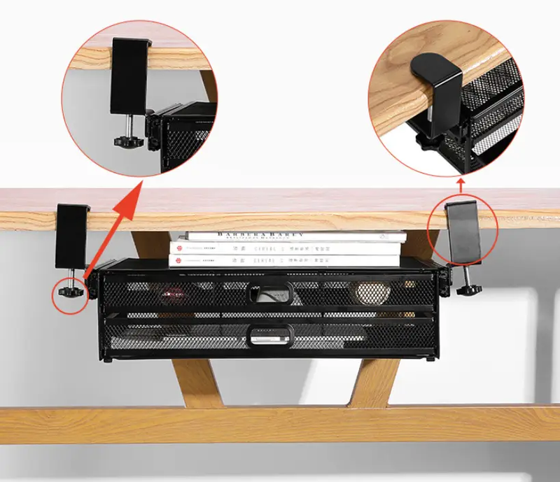 Under Desk Drawer Organizer by salelink.co.nz