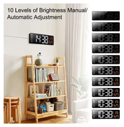 38.7cm Digital Wall Clock by salelink.co.nz