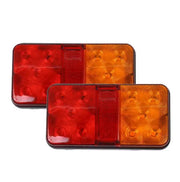 A Pair 12V 24V LED Tail Lights Lamp For Truck Trailer by salelink.co.nz