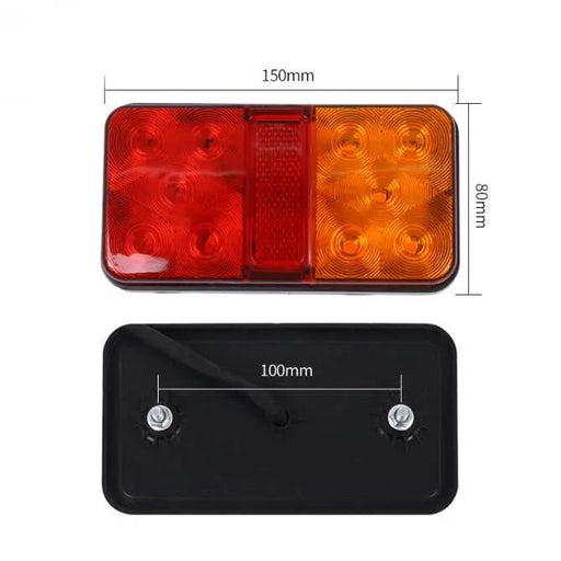 A Pair 12V 24V LED Tail Lights Lamp For Truck Trailer by salelink.co.nz