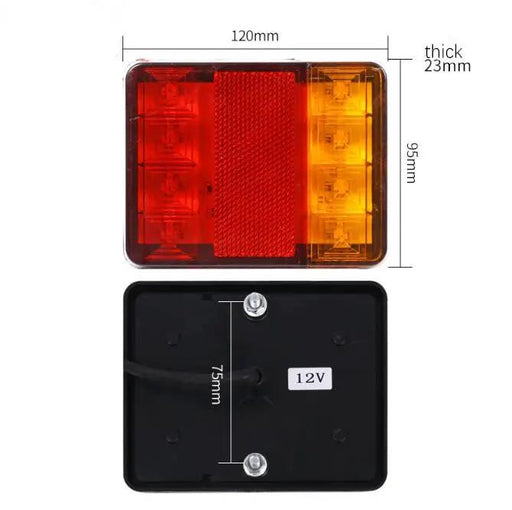 A Pair 12V 24V LED Trailer Truck Tail Lights by salelink.co.nz