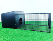 120cm Rabbit Cage Rabbit Hutch Pet Cage Playpen Enclosure Run by salelink.co.nz