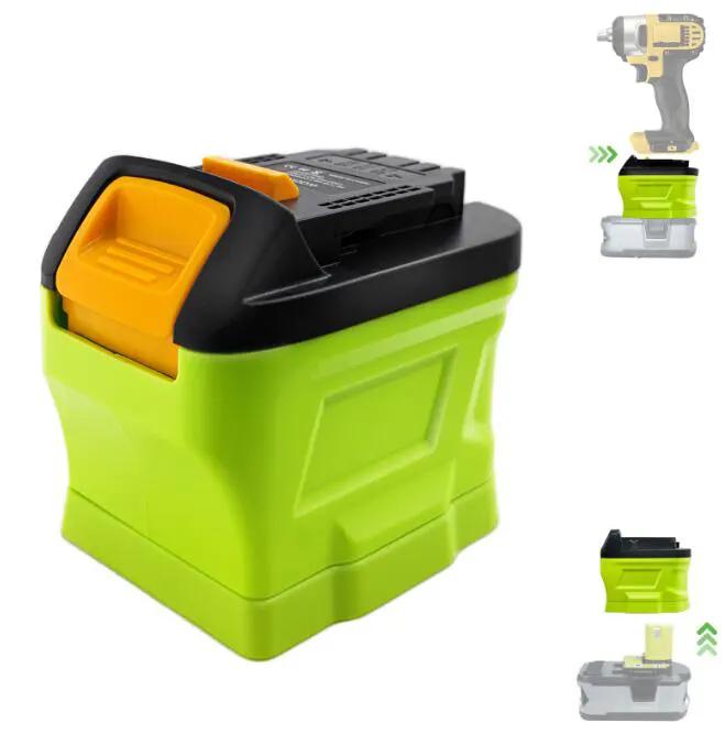 Battery Adapter for Ryobi 18V to for Dewalt 20V Max Battery by salelink.co.nz