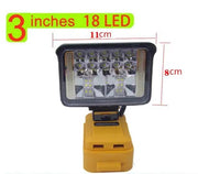 3inch LED Work Light Compatible With DeWalt 18V 20V Battery by salelink.co.nz