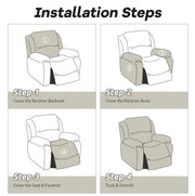Recliner Chair Cover Armchair Protector by salelink.co.nz