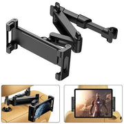 Extendable Car Back Seat Headrest Long Mount Universal Holder iPad Tablet Rotate by salelink.co.nz