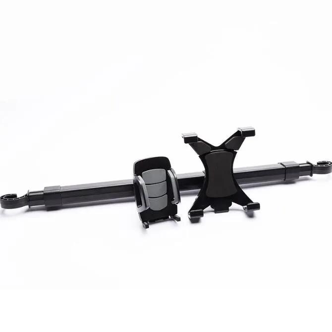 Car Seat Headrest Phone Holder Dual Mount For iPad Tablet by salelink.co.nz