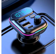 Bluetooth FM Transmitter Car Charger Adapter by salelink.co.nz