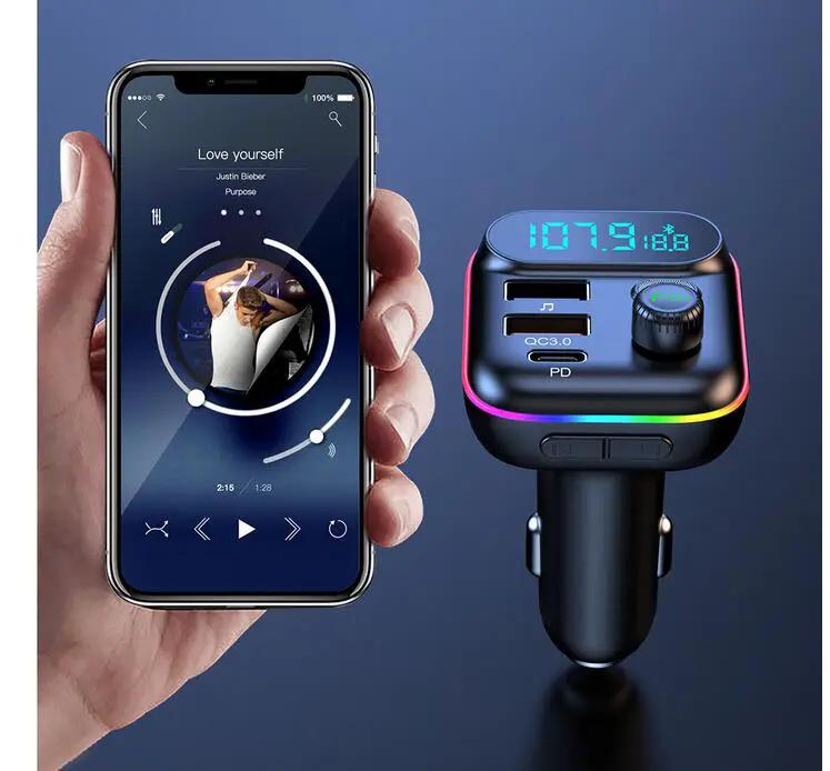 Bluetooth FM Transmitter Car Charger Adapter by salelink.co.nz