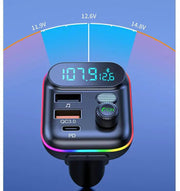Bluetooth FM Transmitter Car Charger Adapter by salelink.co.nz