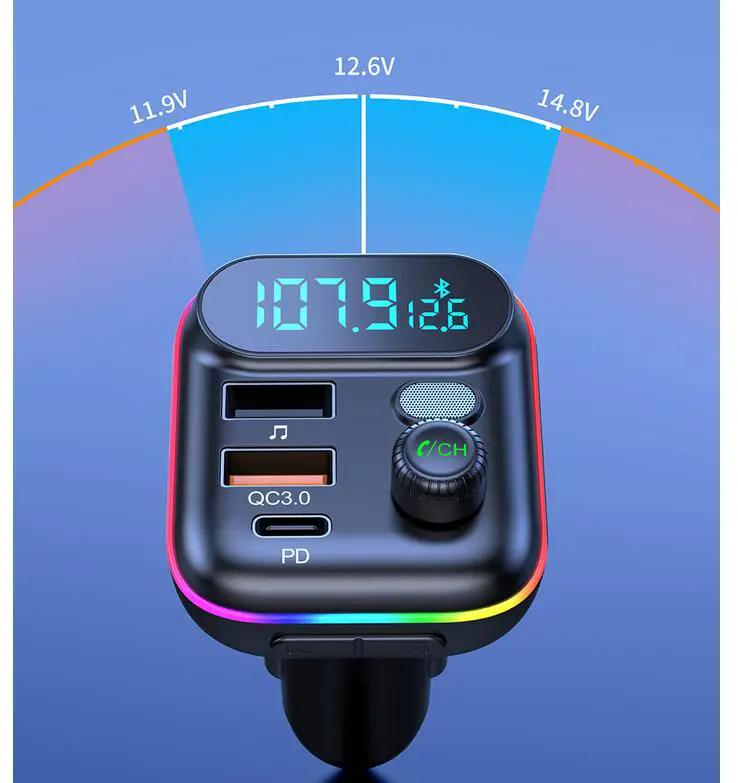 Bluetooth FM Transmitter Car Charger Adapter by salelink.co.nz