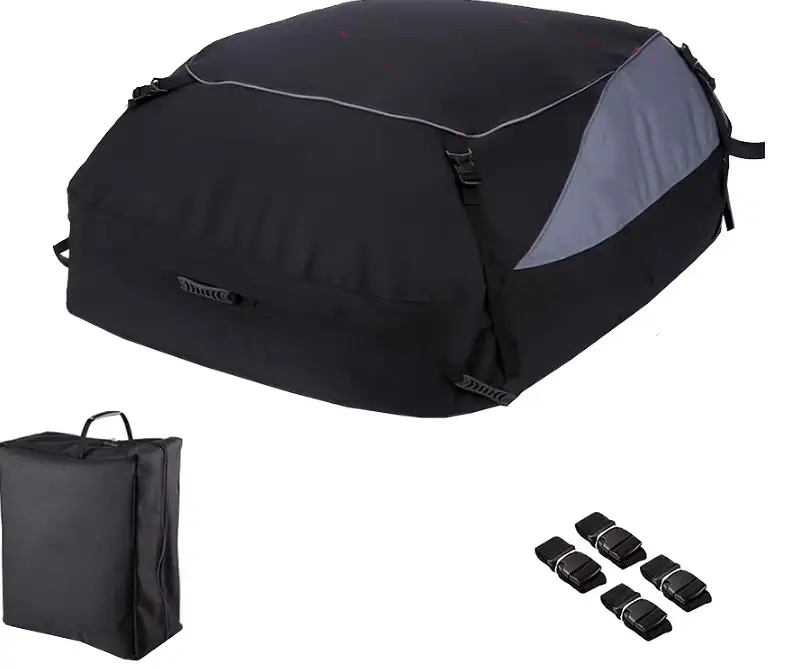 105×90×45cm Soft-Shell Vehicle Rooftop Cargo Carrier Bag by salelink.co.nz