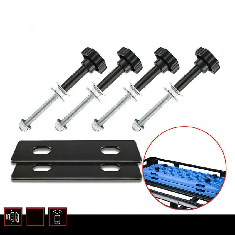 X-BULL Mounting Kit Tracks Fixing Pins Recovery tracks Pins Holders Roof Rack4X4 by salelink.co.nz