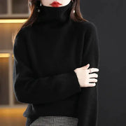 Women's 100% Merino Wool High Neck Sweater Top by Mead's Supply & Equipment Outfitters limited