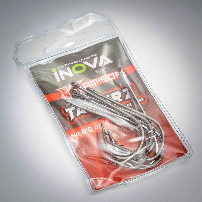 Inova Kamisori Tamerz Wide Gape Fishing Hook – Premium Japanese Steel, Razor Sharp, Extra Strong by Lure Me