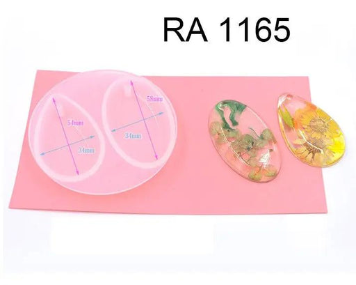 Geometric / Geometry Pendant Silicone Moulds by Resin Art NZ