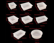 One set of Cube Resin Mould Cube Silicone Moulds Resin Casting Moulds for DIY Craft Making by Resin Art NZ